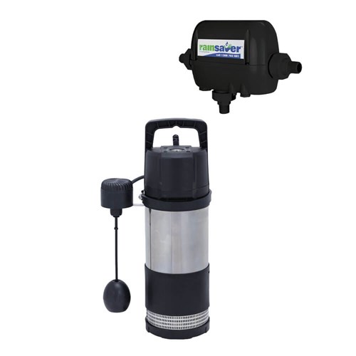 RS4E-AUTOSUB - Rainsaver MK4e Pump Kit with Submersible Auto Sub Pump 100L/Min 46M 750W