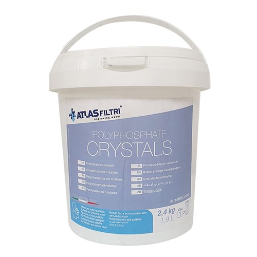 Atlas Filtri Refillable Resin - Polyphosphate Crystals for 10