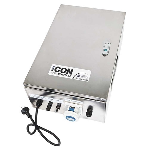 iCONSolar Stainless Steel Pro Control Plug & Play with Flow meter 40