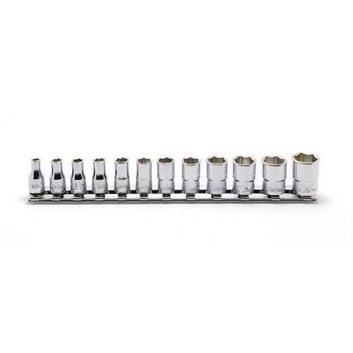 KORS2400M/12 - Koken Socket Set on Rail 1/4