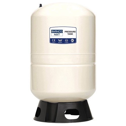 BIA-BPT-100 - Bianco Pressure Tank 100 Litre Vertical Almond  4 Bar Pre-Charge