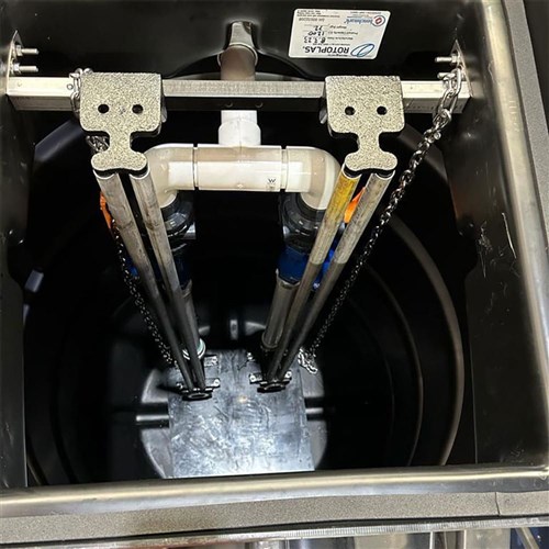 BIA-ICON1200-DG-PUMP-STATION - Pump Station 1200L Dual Guide Rail