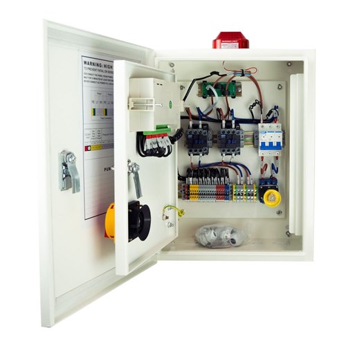 BIA-NXT-DPC1-22-PRO - Dual Door Dual Pump Control Panel 240V 0.37 - 2.2kW - Inc Ext Isolator