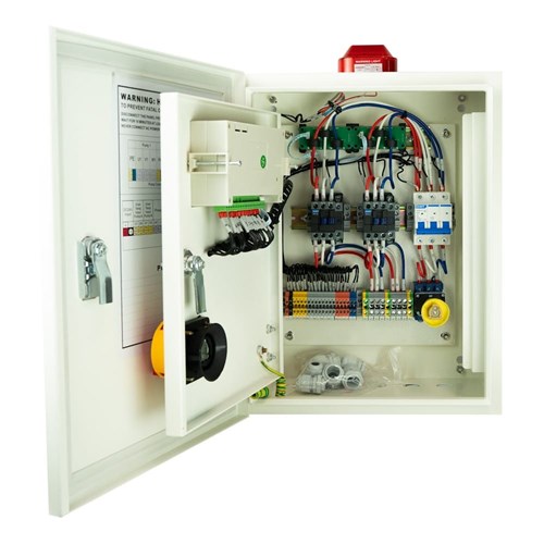 BIA-NXT-DPC3-40-PRO - Dual Door Dual Pump Control Panel 415V 0.75 - 4.0kW - Inc Ext Isolator