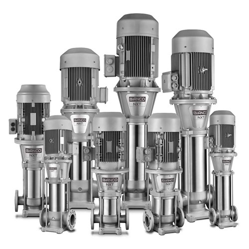 BIA-VMS10/10T - Vertical Multi-Stage 133L/m  114m Head  4kW  415V (Pump Only)