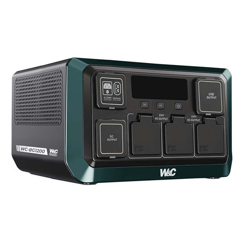 WC-BG1200 Welling & Crossley Portable Power Station 1,200W 1,152Wh