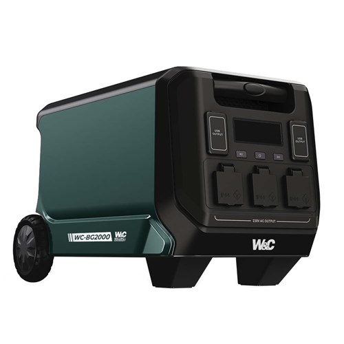 WC-BG2000 Welling & Crossley Portable Power Station 2,000W 1,843Wh