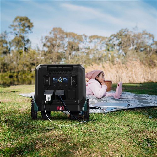 WC-BG2000 Welling & Crossley Portable Power Station 2,000W 1,843Wh