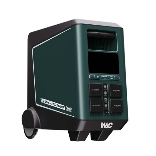 WC-BG3600 Welling & Crossley Portable Power Station 3,600W 3,840Wh