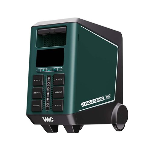 WC-BG5500 Welling & Crossley Portable Power Station 5,500W 5,376Wh