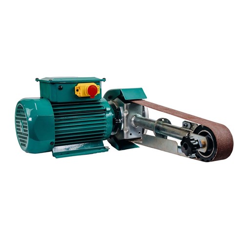 Abbott & Ashby 2HP Bench-Mounted Belt Grinder with NVR Switch - 1,220 x 50mm(48 x 2