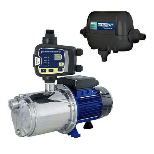 RS4E-MULTI5-80PRO - Bianco Rainsaver MK4E With Multi5-80Pro Pump
