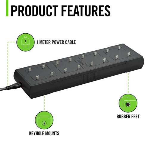 Coast ZXCS16 - Zithion-X 16-Port Battery Charging Station