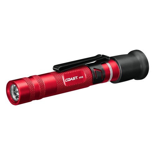 Coast COAHP2R-RED - Red Rechargeable Penlight - 280 Lumens