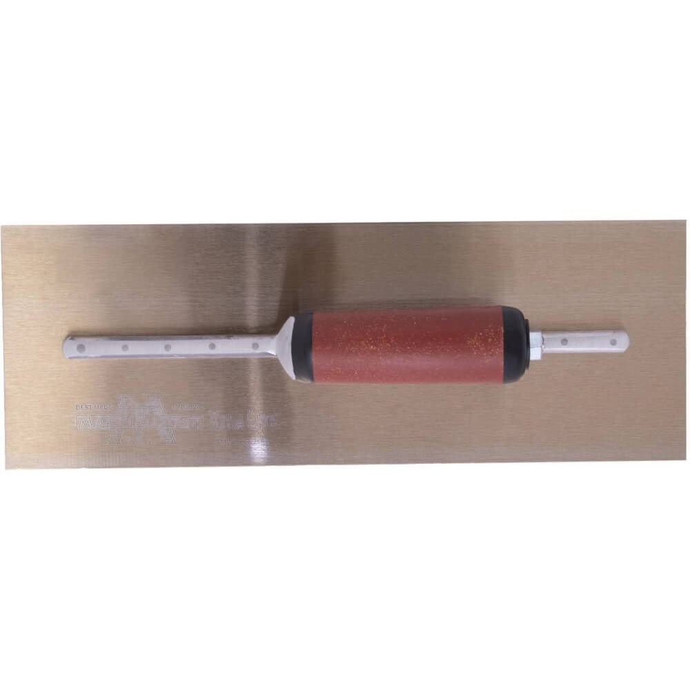 806152 MTMXS165GDC Golden Stainless Steel Finishing Trowel with